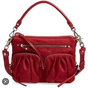 BNWOT MZ Wallace Bailey Ruby Red with silver hardware